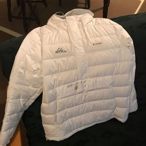 Kith x Columbia Insulated Hoodie White